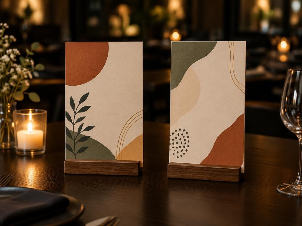 Cartas de menú
